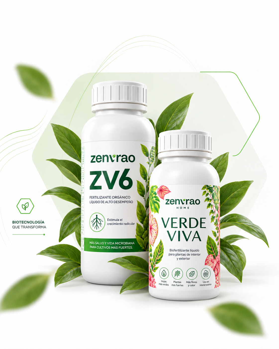 Zenvrao botanical bottle duo